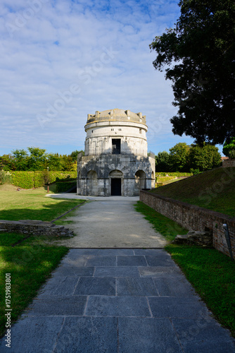 Mausoleum of Theodoric the Great in Ravenna, Italy Exterior, the Grave or Tomb of the Ostrogothic King Theoderic