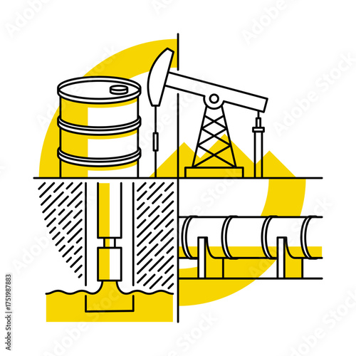 Oil extraction processes and transportation methods in the industry