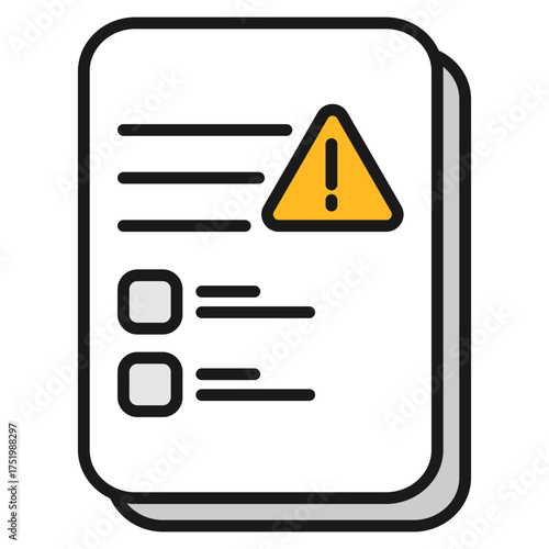 Complaint Form Icon For Design Elements