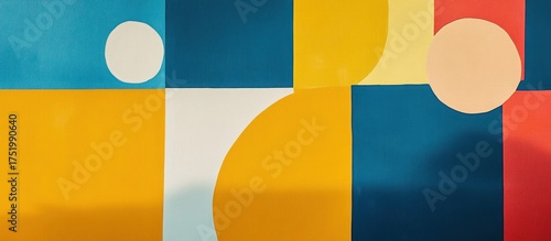 Wallpaper Mural Abstract Geometric Shapes Design Torontodigital.ca