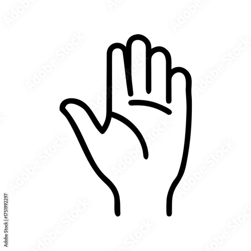 hand sign vector