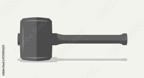 Heavy Duty Sledgehammer Tool with Thick Handle and Large Head