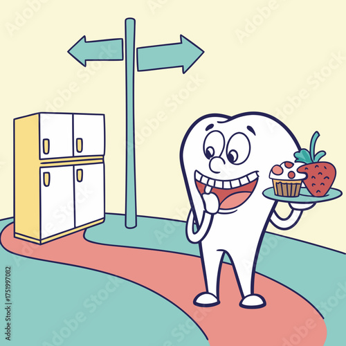 Healthy food choice for strong teeth.