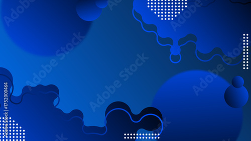 abstract Blue background gradient design vector illustrator wallpaper color geometrict Memphis creative  minimal trendy style