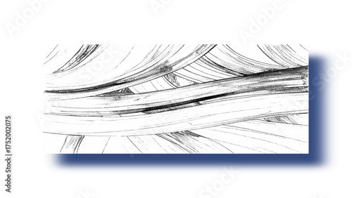 A vibrant and energetic line art sketch