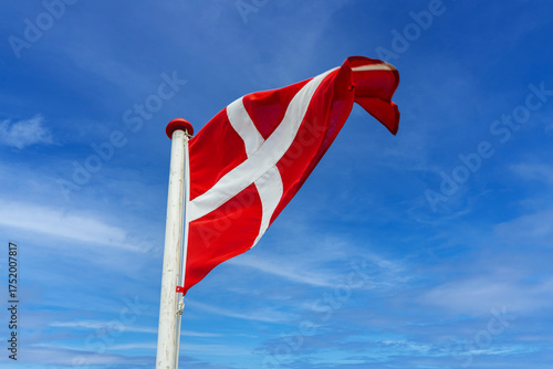 Different vacation impressions from denmark west coast with lighthouse, boats, dunes, footpath, windmills
