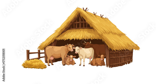 house in the form of a cow