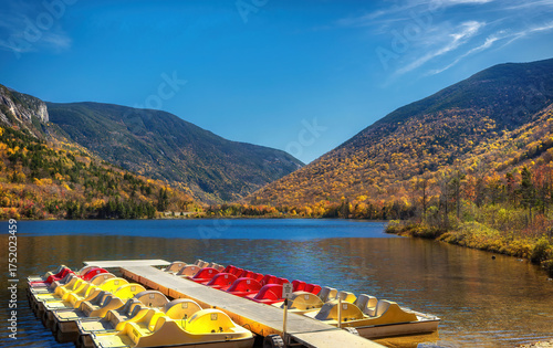 Echo Lake in Franconia New Hampshire