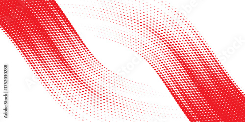 red white brush pattern car sticker banner abstract sporty lines red white color combination grunge brush pattern racing motorsport design, Vector Illustration.