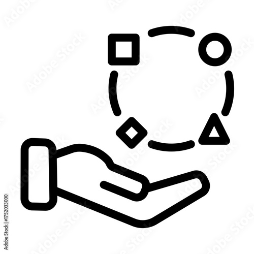 Flexible Transformation Accommodation icon from the Personal Growth icon collection (Outline Style)