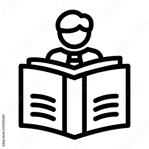 Knowledge Education Understanding icon from the Personal Growth icon collection (Outline Style)