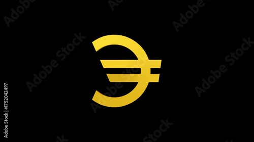 gold euro symbol