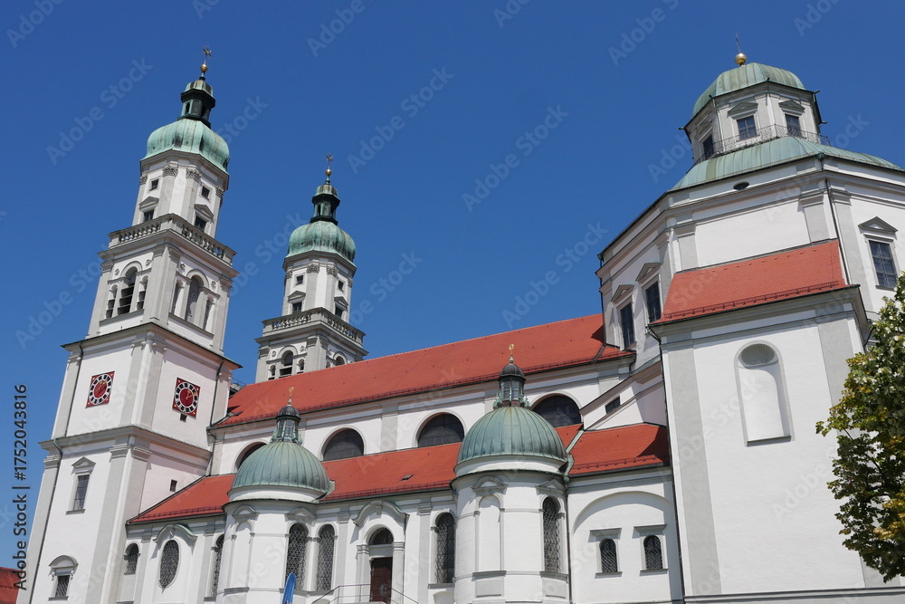 Fototapeta premium Basilika Sankt Lorenz in Kempten Allgäu