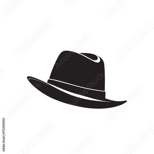 Minimalist Cowboy Hat Icon