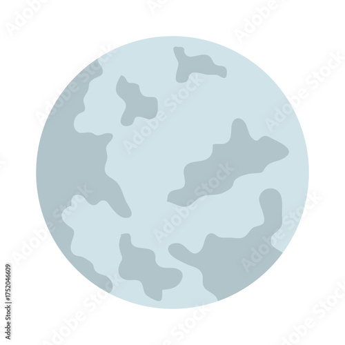 Illustration of a Full Moon