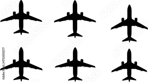 airplane, jet, plane, flight, travel, aviation, vector, aircraft, transport, design, silhouette, graphic, black, symbol, icon,
airplane silhouette, jet plane, flight icon, travel vector, 
