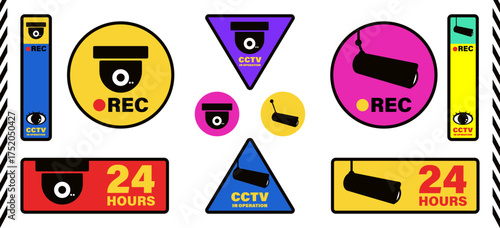 Security cameras illustration 02