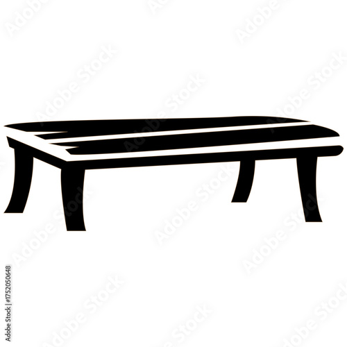 Outdoor Furniture Simple Icons