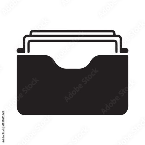 Index Card Holder Study Tool Icon