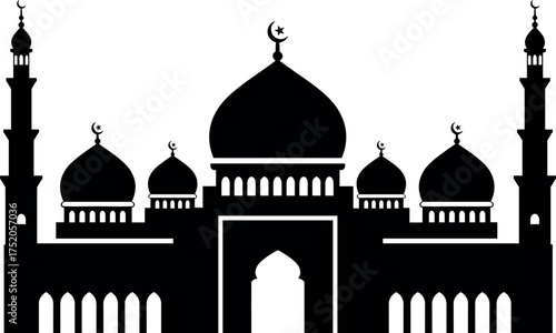 mosque, islam, muslim, religion, worship, prayer, dome, minaret, crescent, star, holy, sacred, arabic,  