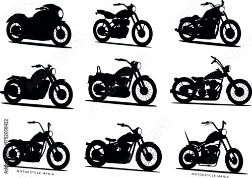 motorcycle, bike, chopper, cruiser, vintage, retro, classic, biker, silhouette, wheels, motorbike, ride, transport, custom, speed, motorcycle silhouette, 