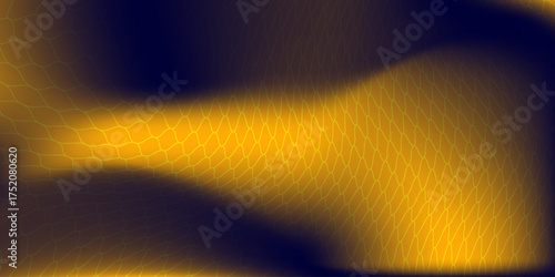 Abstract net background blue and gold for sports, Mesh texture for fishing nets. Seamless pattern for sportswear or soccer goal, volleyball net, basketball hoop, hockey, athletics. Vector