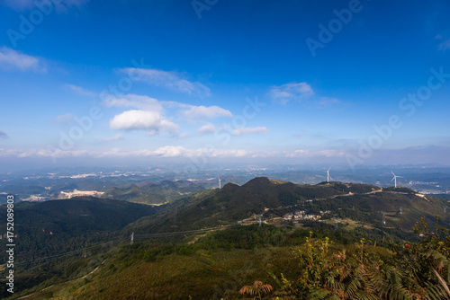 panorama of the mountains