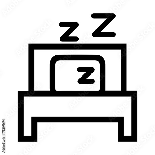 Sleep Zzz Illustration