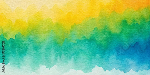 multicolor paint watercolor background on paper textured, Ink, paint, Closeup of the painting. Colorful abstract painting background. watercolor bleed and fringe with vibrant distressed grunge texture