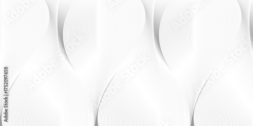 Premium background design with diagonal line pattern in grey colour. Vector white horizontal template for business banner, luxury voucher, prestigious gift certificate