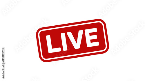 Vector art of live rubber stamp effect