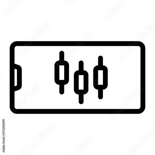 trading line icon