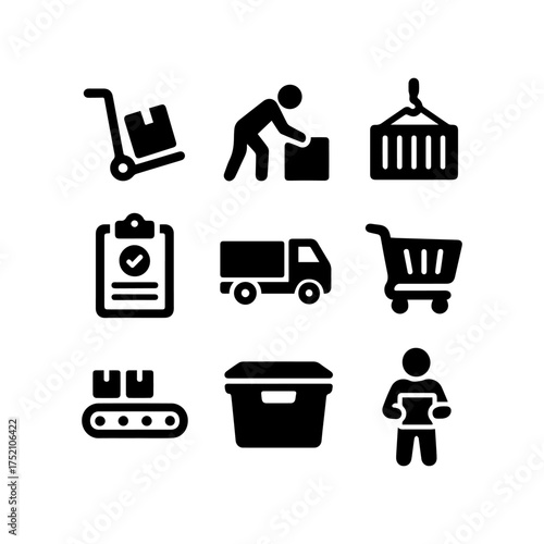 set of outline icons loader vector on a white background
set of 9 line icons, vector, on a white background