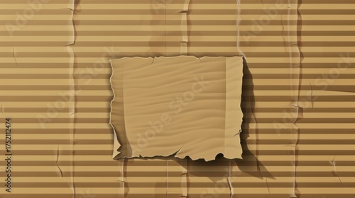 Vintage Textured Materials: Aged Brown Paper, Crumpled Parchment & Grunge Cardboard—Blank Sheets for Antique Design Backdrops