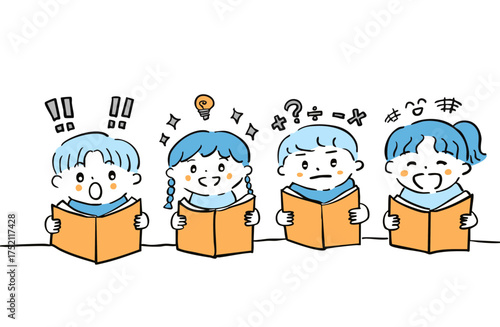 読書する子ども達