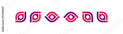 Eye logo, Set of Eye icon Design Template, Icon Symbol.