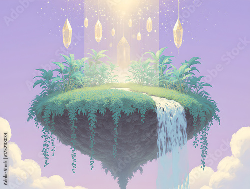 The Celestial Crystal Garden