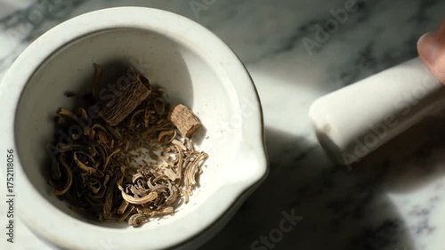 smoking cigarette in ashtray