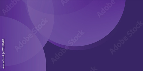 Purple circle overlap modern abstract background for template design vector illustration eps10