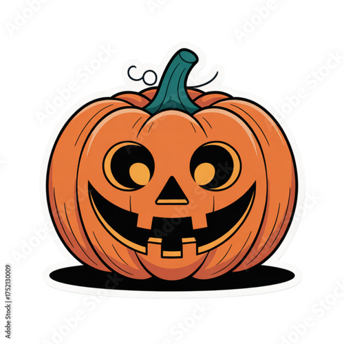 halloween pumpkin head