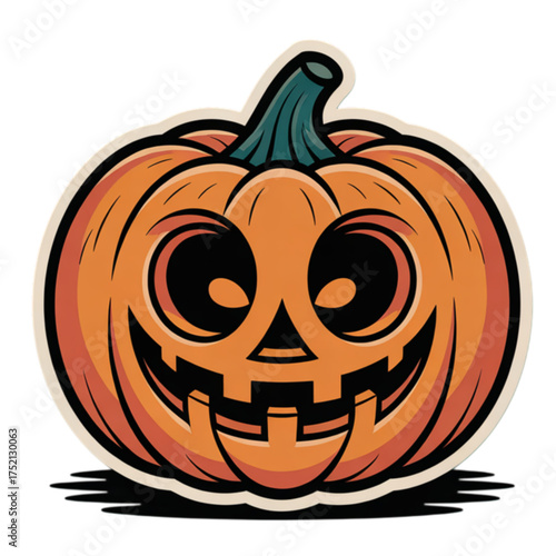halloween pumpkin head