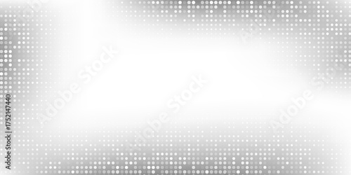 Modern abstract dot silver dot abstract foil background with metal mirror texture. Chrome gradient modern