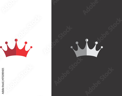 vector illustration of a crown