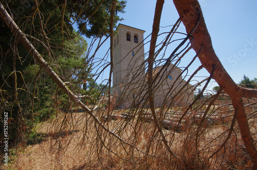Abbey of San Vincenzo al Volturno, province of Isernia, Molise, Italy