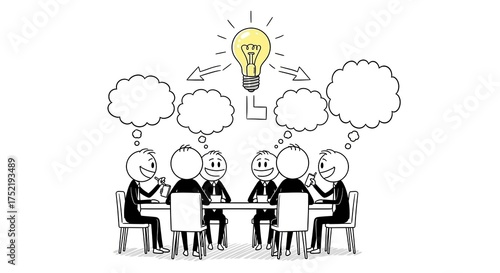 A stick figure cheerfully drills a hole in his boat which sinks creating a comical, absurd scenario