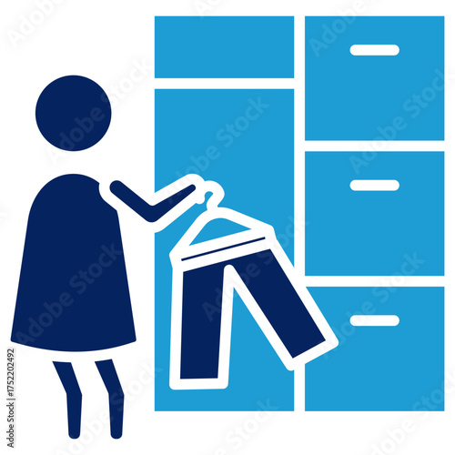 Wardrobe Organize Icon