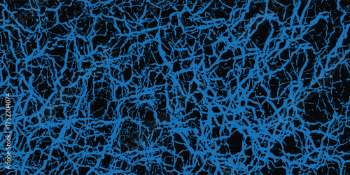 black and light blue brush wrap. vector illustration.