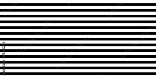 Black and White Horizontal Stripe Pattern Background