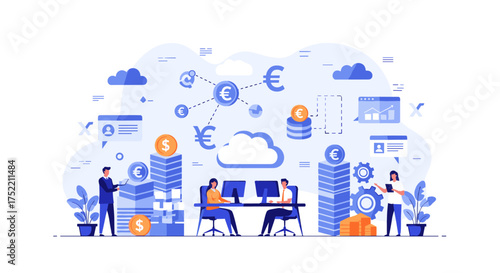 Digital transformation and financial technology shaping the future of business and investment.