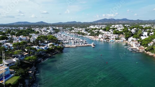 Kleiner Hafen in Mallorca.